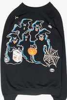 Ghosts Trick or Treat Vintage Halloween Sweatshirt (1990s)