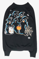 Ghosts Trick or Treat Vintage Halloween Sweatshirt (1990s)