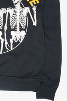 "Bad to the Bone" Skeletons Halloween Sweatshirt (2010s)