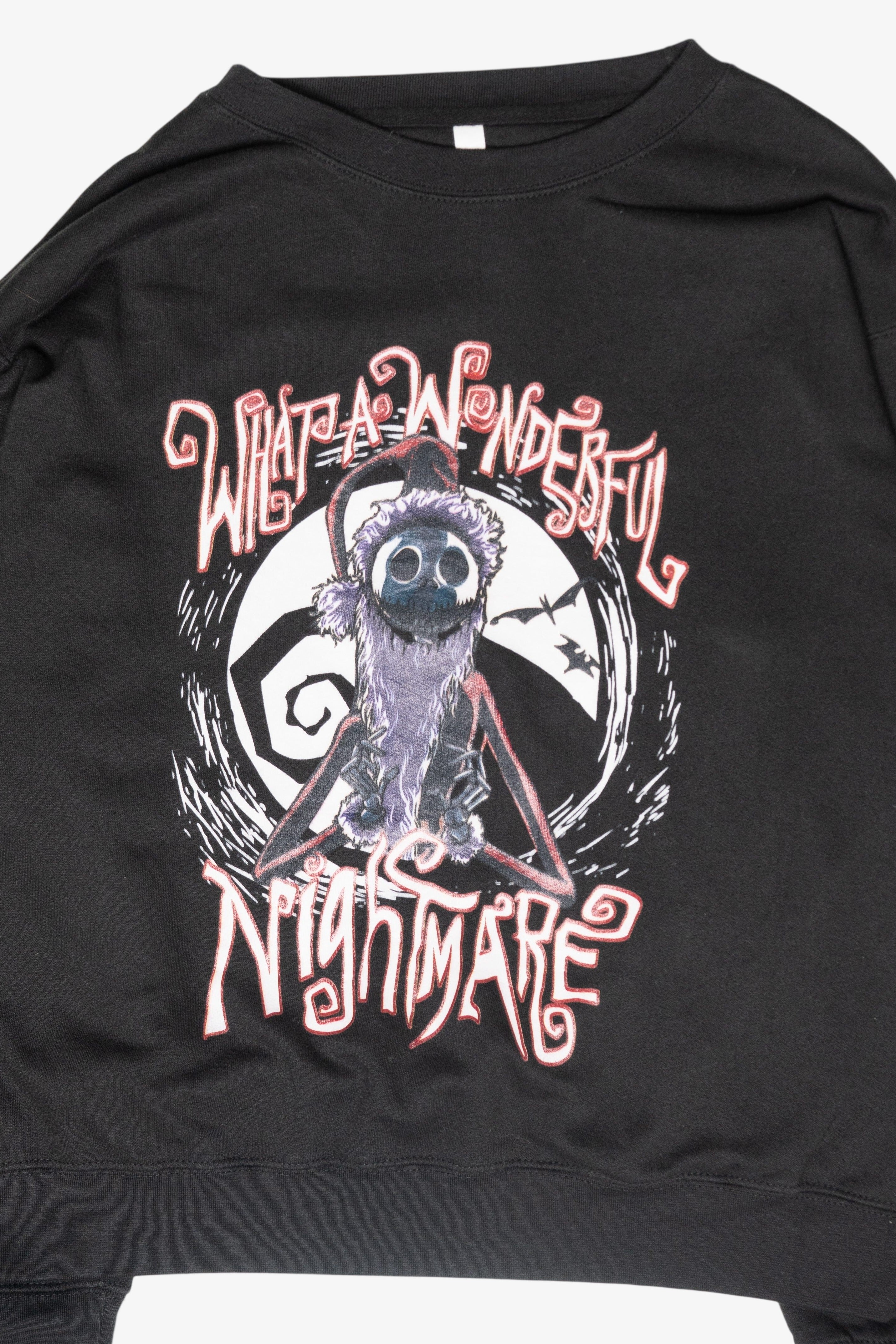 "Wonderful Nightmare" Jack Skellington Halloween Sweatshirt (2010s)