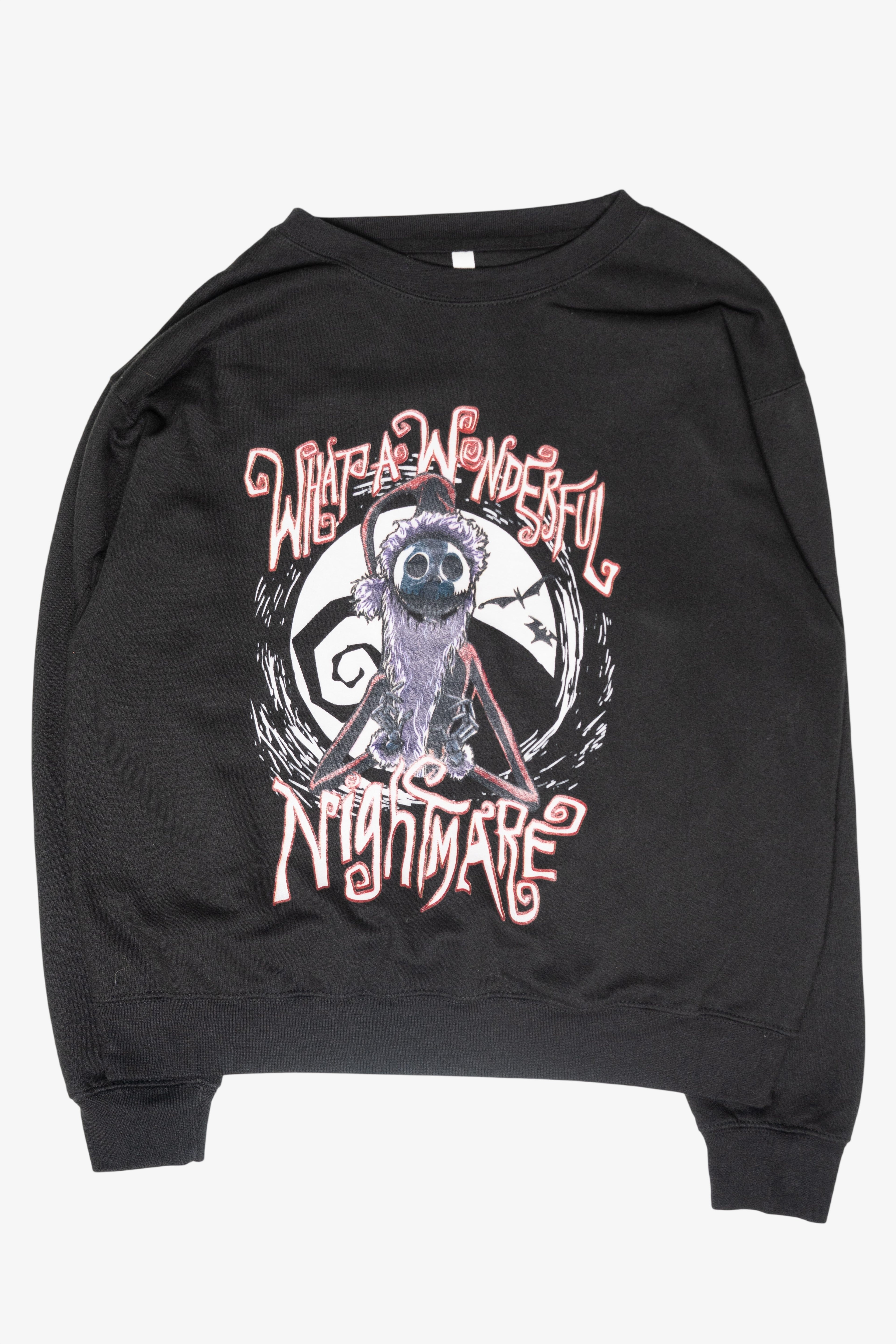 "Wonderful Nightmare" Jack Skellington Halloween Sweatshirt (2010s)