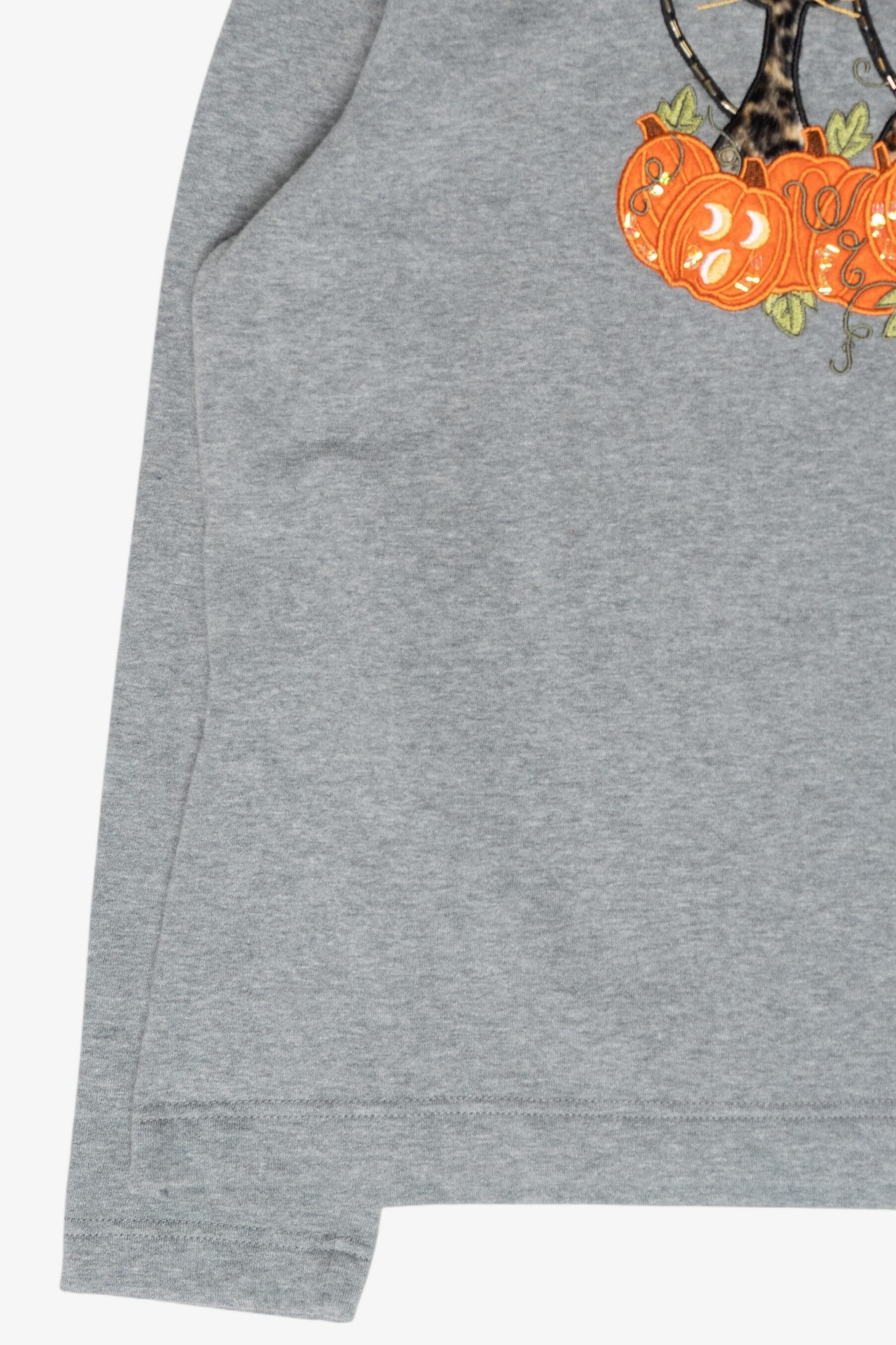Cats Pumpkins Vintage Halloween Sweatshirt (2000s)