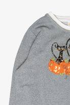 Cats Pumpkins Vintage Halloween Sweatshirt (2000s)