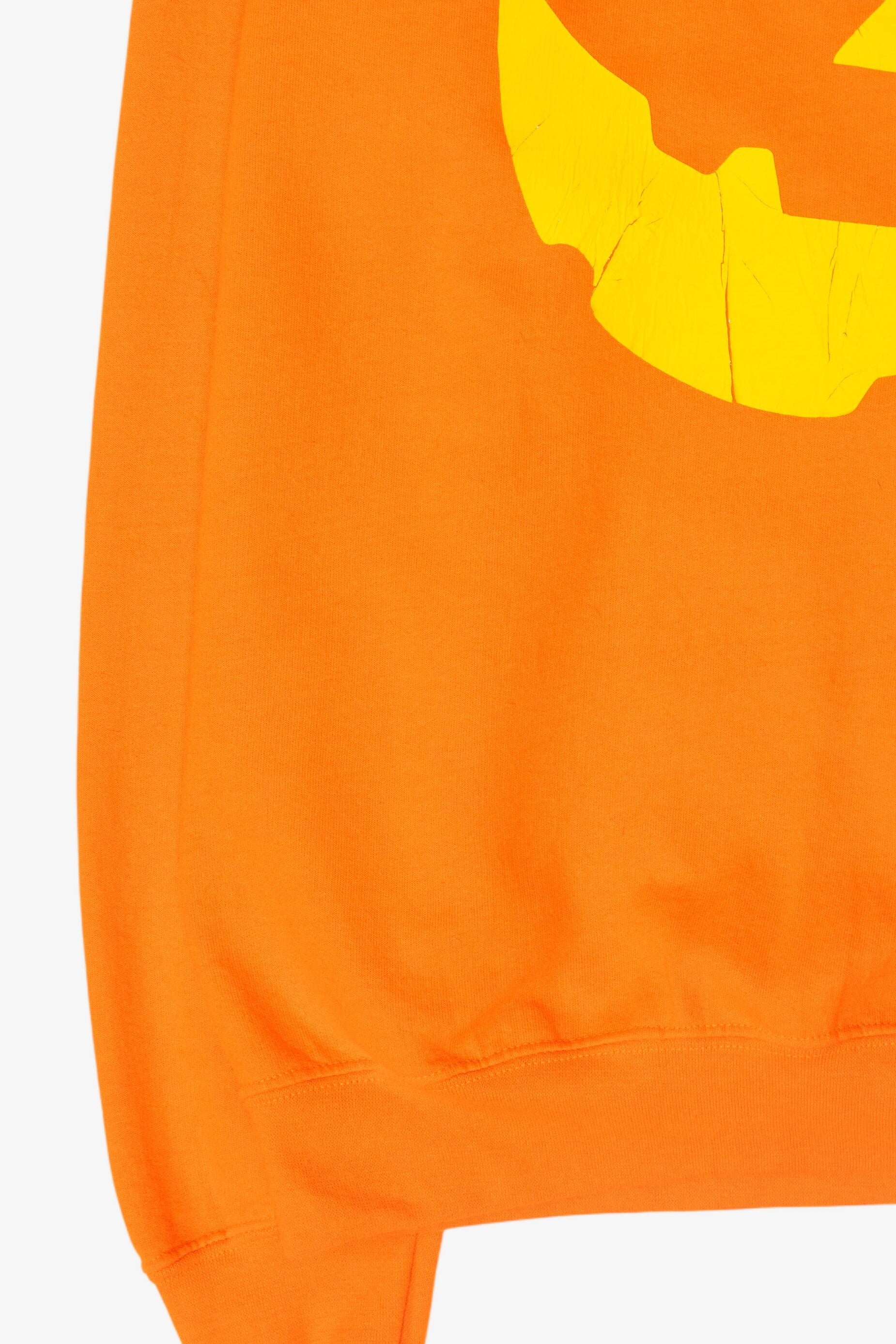 Jack O' Lantern Face Vintage Halloween Sweatshirt (2000s)