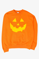 Jack O' Lantern Face Vintage Halloween Sweatshirt (2000s)