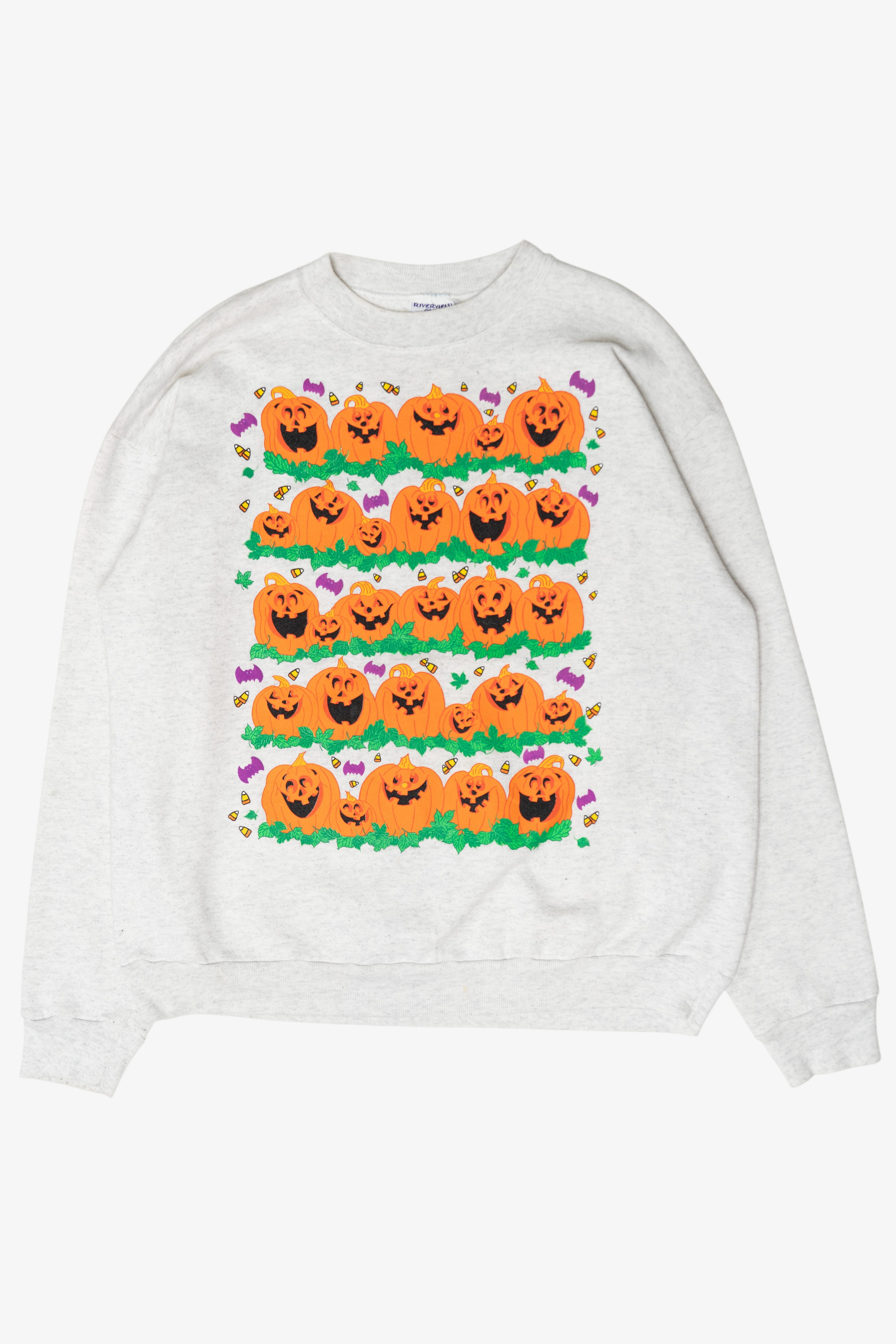 Pumpkin Patch Vintage Halloween Sweatshirt (2000s)