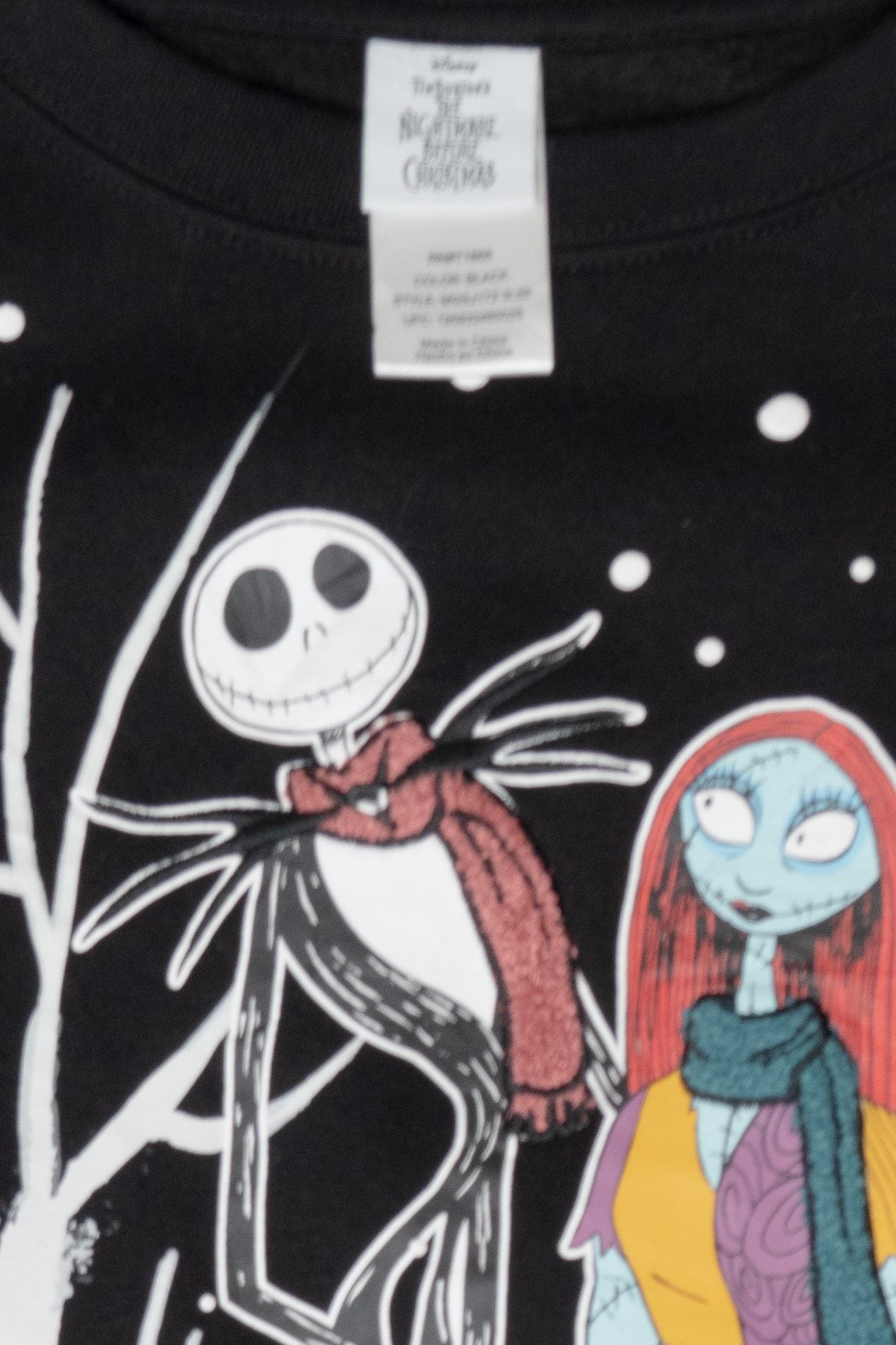 Sally and Jack Halloween Sweatshirt (2010s)