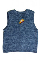 Vintage Pumpkin Patch Fall Sweater Vest (1990s)