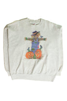 Vintage Scarecrow Halloween Sweatshirt (1990s)