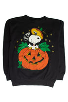 Vintage Snoopy Pumpkin Halloween Sweatshirt (1990s)