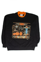 Vintage Autumn Collage Halloween Sweatshirt (1990s)