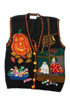 Vintage Trick Or Treat Halloween Vest (1990s)