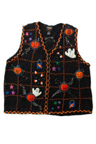 Vintage Squares Halloween Vest (1990s)