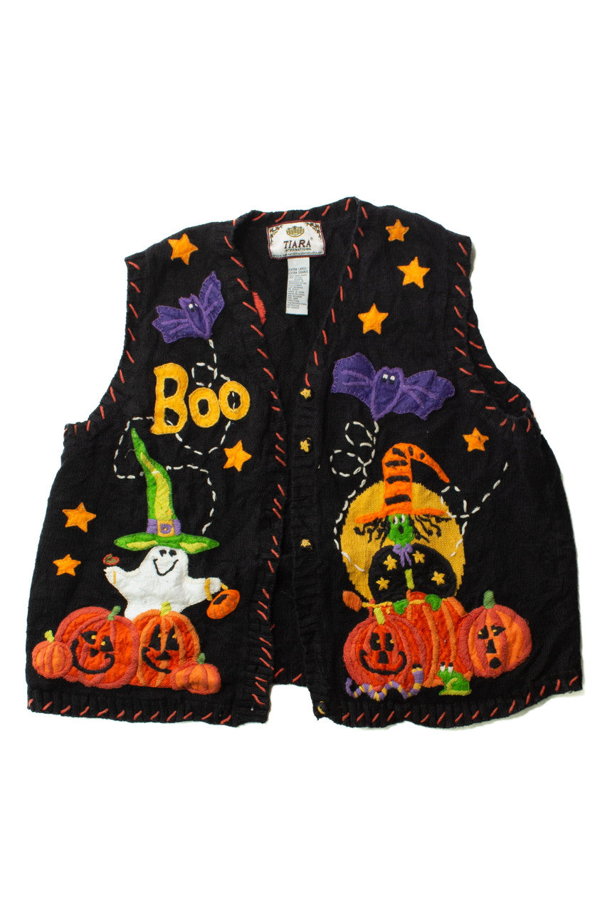 Vintage Big Boo Halloween Sweater (1990s)