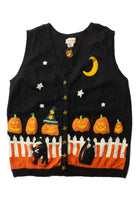 Vintage Picket Fence Halloween Vest (1990s)