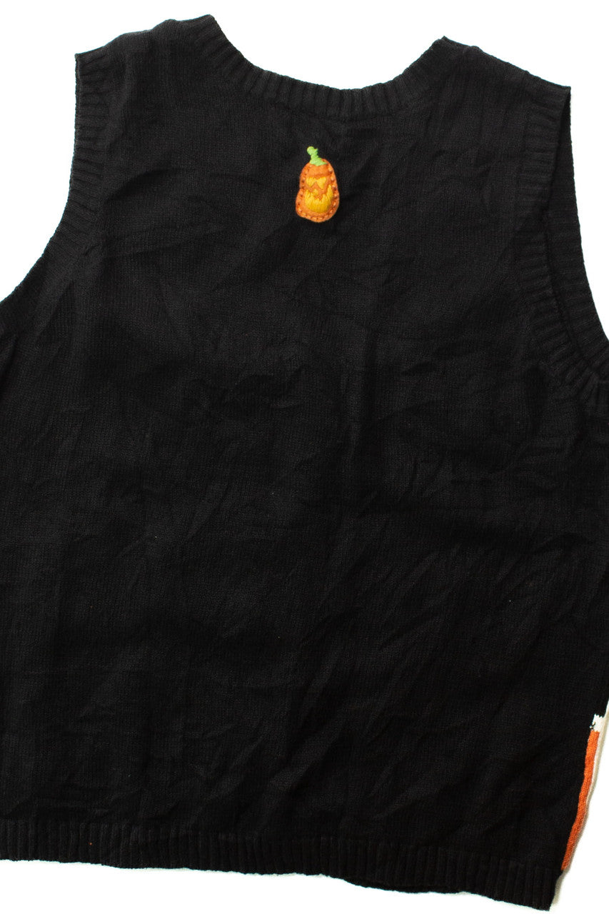 Vintage Picket Fence Halloween Vest (1990s)
