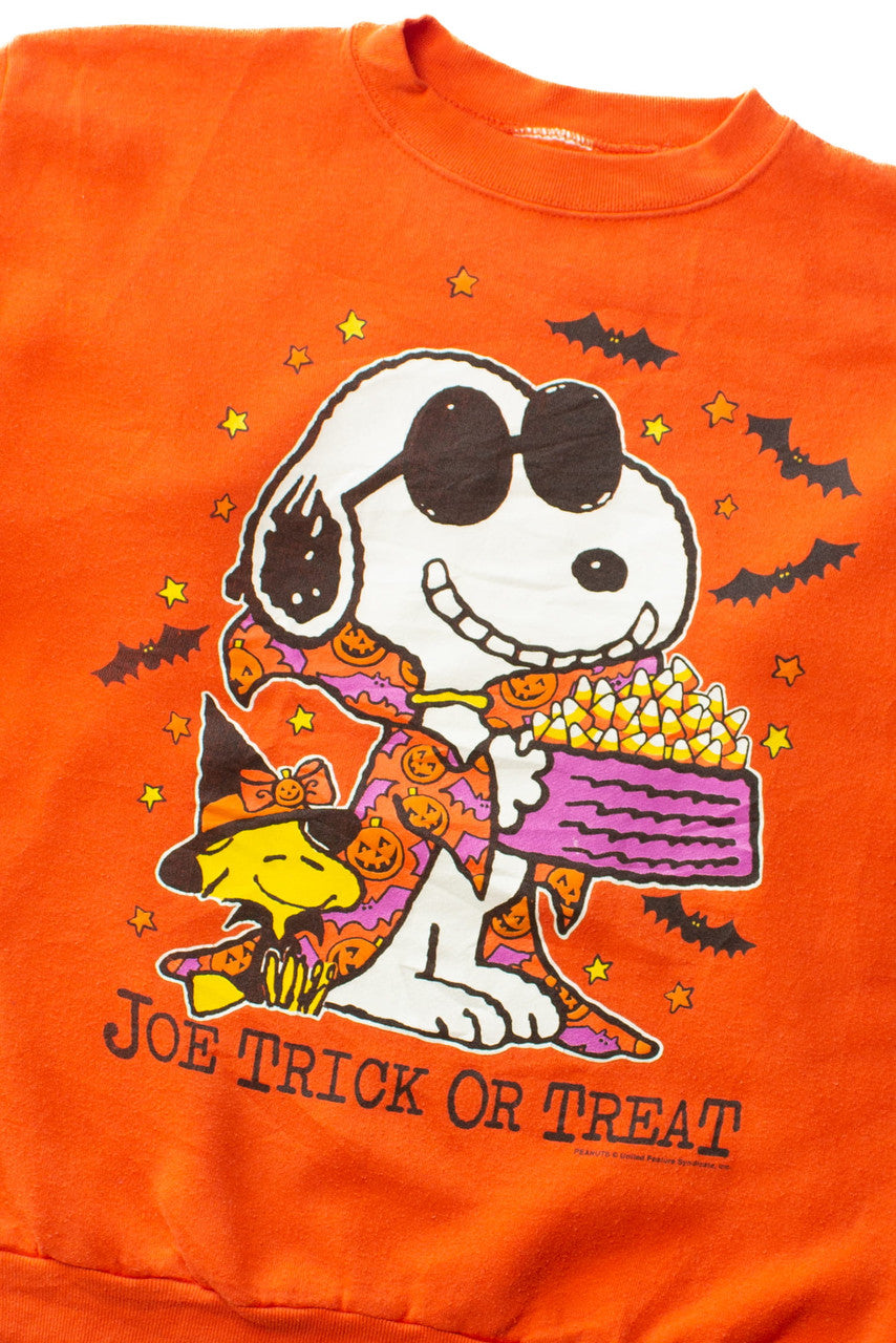 Vintage Joe Trick Or Treat Halloween Sweatshirt (1990s)