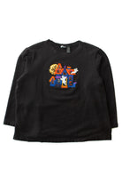 Vintage Embroidered Haunted House Halloween Sweatshirt (1990s) 570