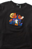 Vintage Embroidered Haunted House Halloween Sweatshirt (1990s) 570