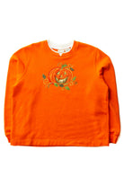 Vintage Jack-o'-Lantern Halloween Sweatshirt (1990s) 573