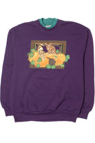 Cats In A Pumpkin Patch Halloween Sweatshirt