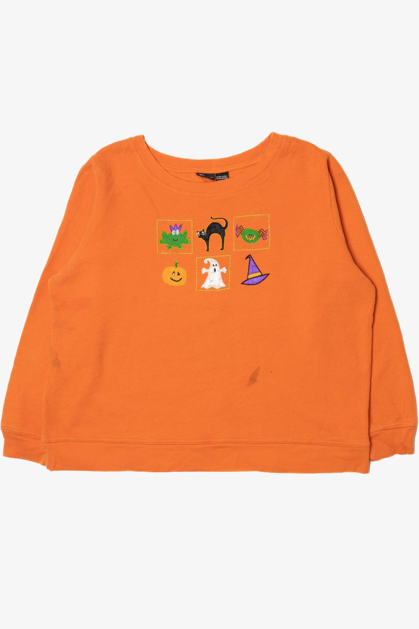 Vintage Halloween Sweater 596