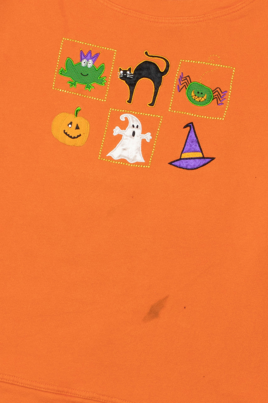 Vintage Halloween Sweater 596