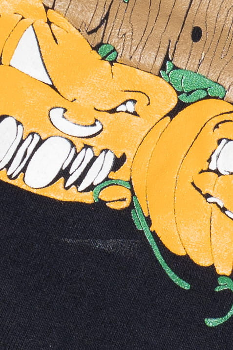 Vintage Ghosts At The Pumpkin Patch Halloween Sweater