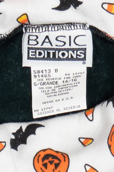 Vintage "Happy Halloween Trick Or Treat" Halloween Turtleneck Sweater