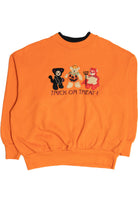 Vintage "Trick Or Treat!" Costume Bears Halloween Sweater