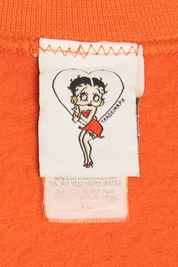 Vintage 2003 Betty Boop "I Am The Treat!" Freeze Halloween Sweater