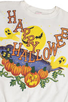 Vintage "Happy Halloween" Spooky Pumpkin Patch Halloween Sweater