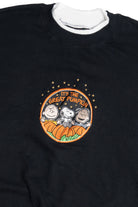 Vintage "It's The Great Pumpkin" Embroidered Peanuts Collection Halloween Sweater