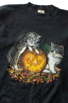 Vintage Kittens Halloween Sweatshirt (1990s) 656