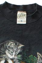 Vintage Kittens Halloween Sweatshirt (1990s) 656