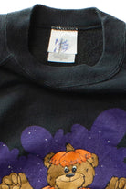 Vintage "I Am The Treat" Bear Halloween Sweatshirt (1990s)