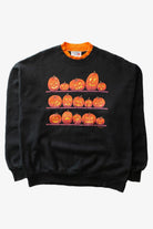 Vintage Jack o'Lantern Shelves Halloween Sweatshirt (1990s) 667