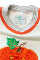 Vintage Jack o'Lantern Applique Halloween Sweatshirt (1990s)