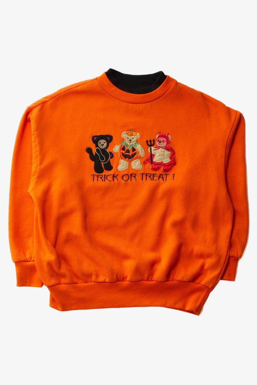 Vintage Teddy Bear Costumes Halloween Sweatshirt (1990s)