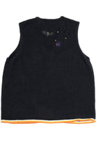 Vintage Bats & Jack-O-Lanterns Halloween Vest