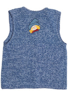 Vintage Pumpkin Patch Scarecrows Halloween Sweater Vest
