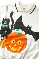 Vintage Big Graphic Applique Halloween Sweatshirt (1990s)