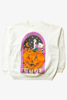 Vintage Kitten Pumpkin Halloween Sweatshirt (1990s)