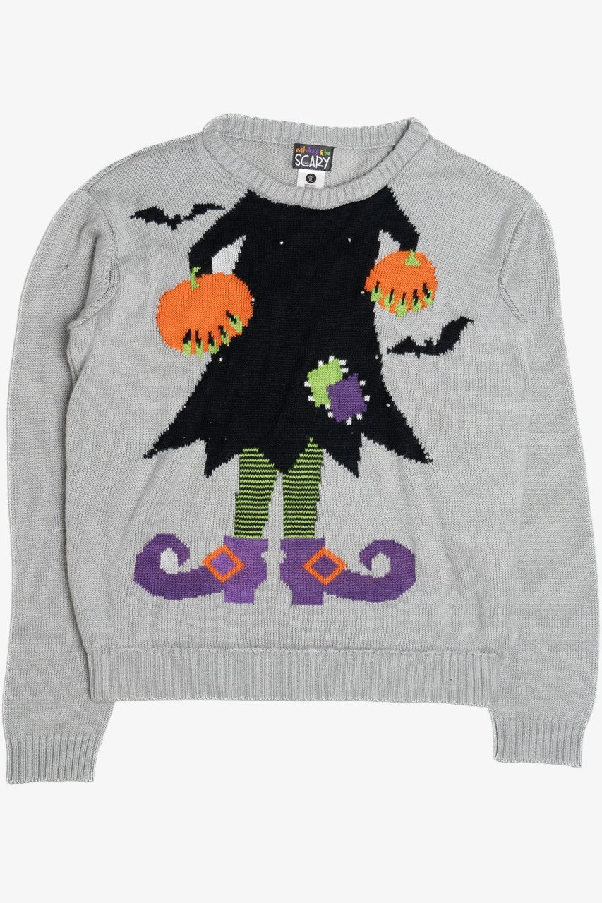 Witch Eat Drink & Be Scary Halloween Sweater