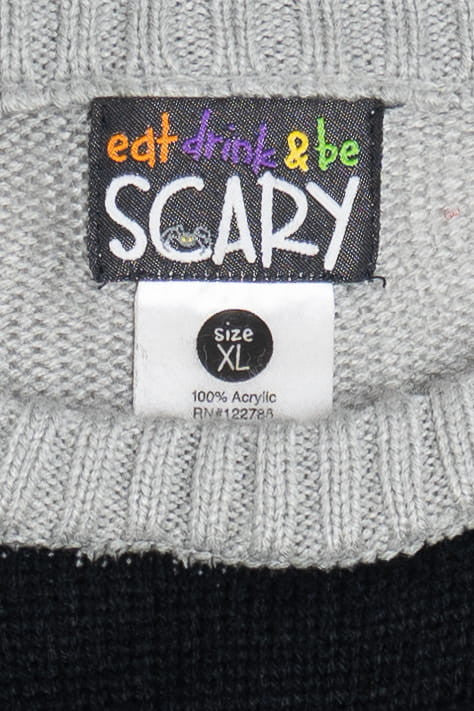 Witch Eat Drink & Be Scary Halloween Sweater