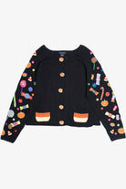 Vintage Embroidered Halloween Candy Haul Halloween Sweater