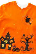 Vintage Witch Applique Halloween Sweatshirt (1990s)