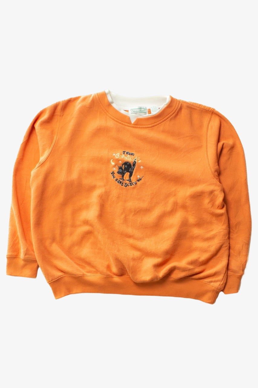 Vintage Grandkids Halloween Sweatshirt (1990s)