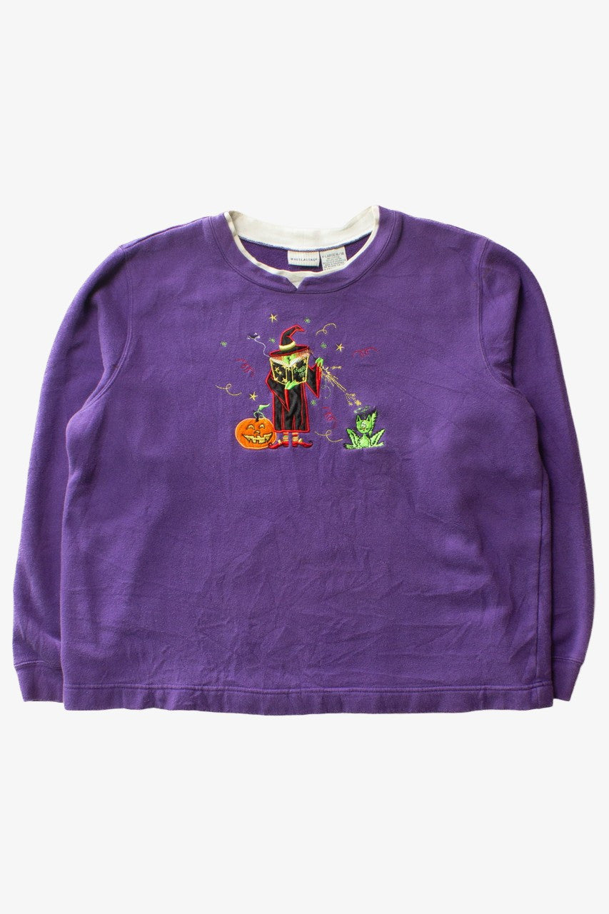 Vintage Witch Magic 101 Halloween Sweatshirt (1990s)