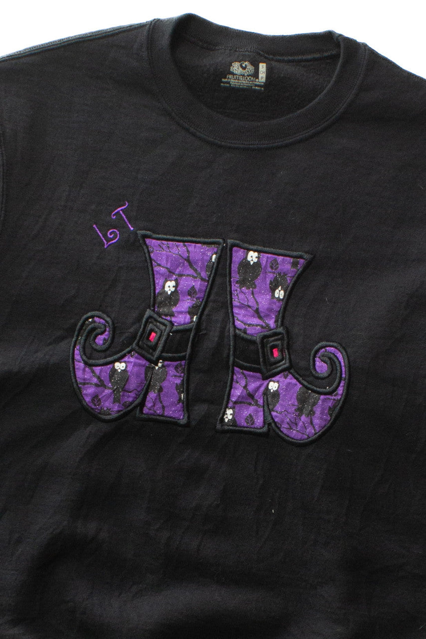 LT Witch Boots Halloween Sweatshirt (2010s)